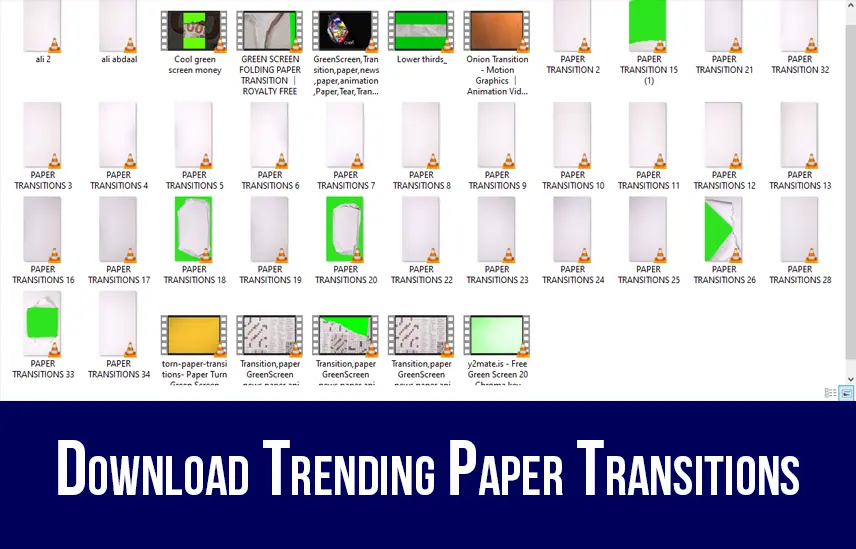 Free Download Paper Fold Transitions